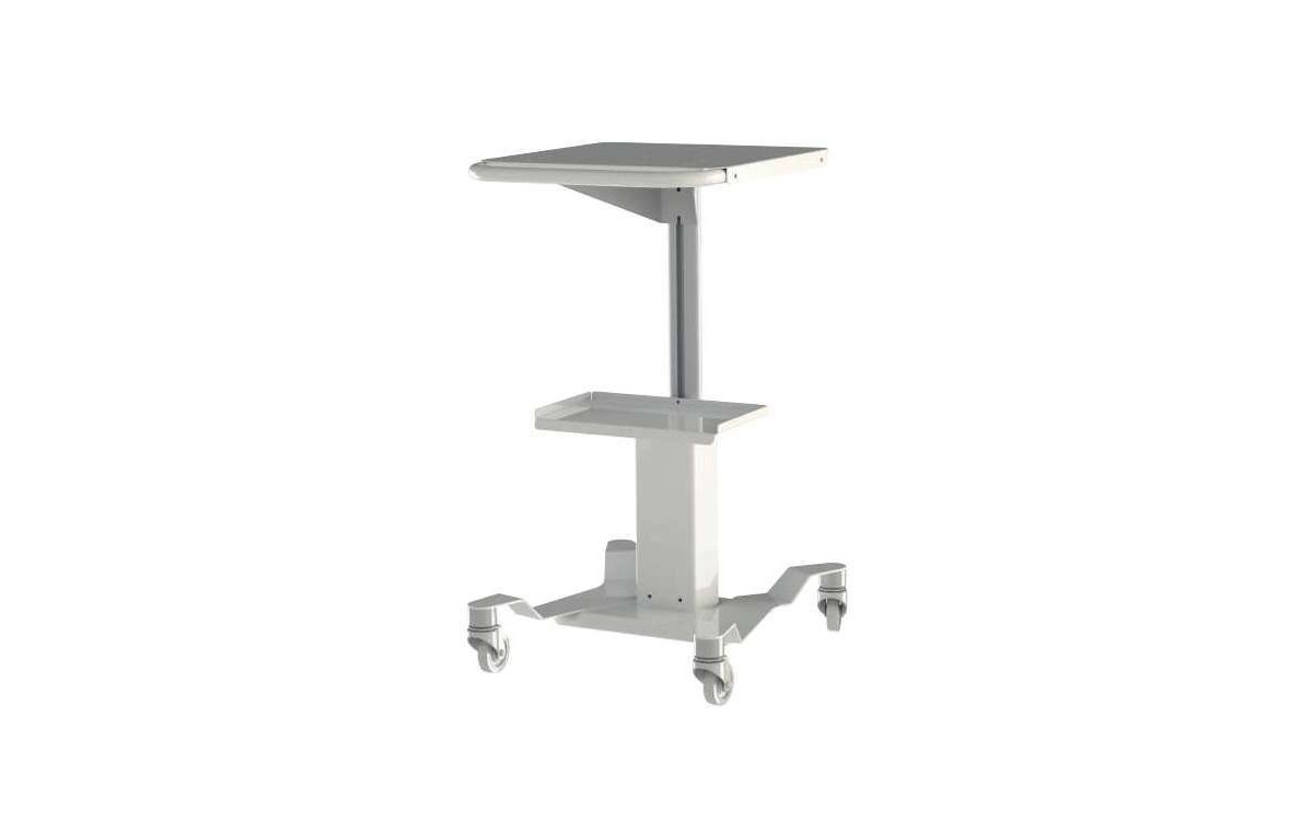 Rolling stand for ventilator and electrosurgical unit